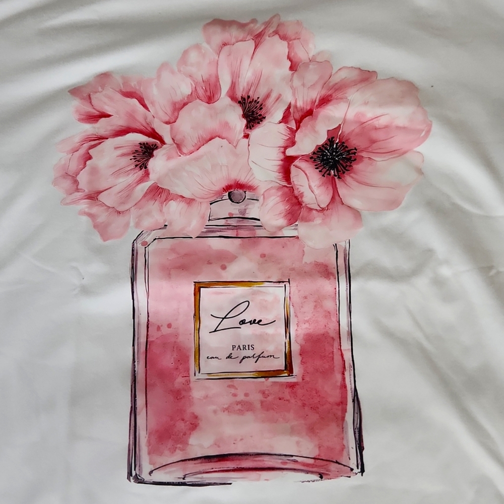 LOVE PARIS LUX INSPIRED SHORT SLEEVED TEE XXL